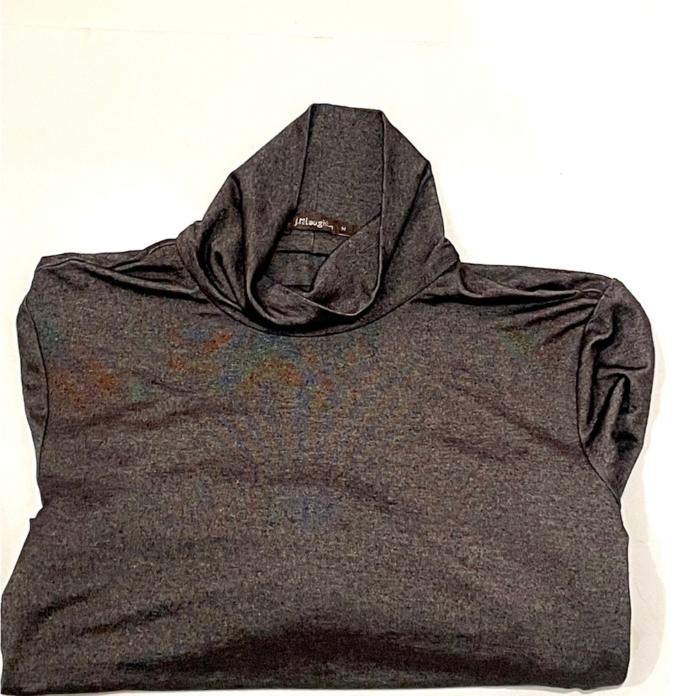 J McLaughlin Nora Top Luxury Women’s Turtle Neck M Medium - Picture 7 of 7